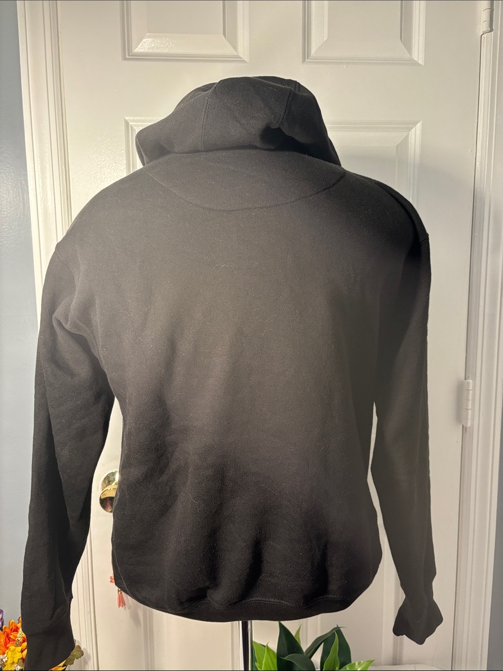 Kids Black Hoodie One-Piece with "PAID IN FULL" Graphic - Picture 4 of 9